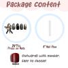 imageBABALAL Blue Press on Nails Medium Almond Fake Nails Sliver Chrome Bow Glue on Nails 3d Heart Charm Acrylic Nails Y2k Rhinestone Glitter Stick on False Nails 24Pcs Stiletto Nails Press onFNW02sliver