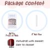 imageBABALAL French Tip Press On Nails  Medium Almond White 3D Bow Glossy Stiletto 24pcs for Women ampamp GirlsFNW08