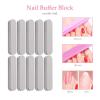 imageBABALAL Nail Manicure Set and Buffer Tools 10 in 1 Stainless Steel Nail Kit Pedicure Tools Nail Clippers Nail Files and Buffers Dust Brush Sponge Separator for Nail Care