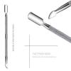 imageCuticle Trimmer Cuticles Pusher Cutter Nail Polish Remover Scissor Professional Cuticle Nipper and Cuticle Pusher Manicure Pedicure Tools for Prune Dead Skin Fingernails and Toenails