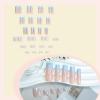 imageBABALAL 48Pcs Square Nails press on Short ampamp Press on Toenails Set Glossy Glue on Pink Fake Nails French Tip Acrylic Kit Summer False Toe Nail with Design Glossy KitANht106