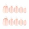 imageBABALAL Press on Nails Almond Fake Nails Medium Glue on Cheetah Print Y2k 3d Texture Cherry Handmade French Tip Acrylic False Nails 24Pcs Stiletto Full Cover Handmade Nails for Women GirlsBNP14