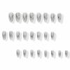 imageBABALAL Press on Nails Almond Fake Nails Medium Glue on Cheetah Print Y2k 3d Texture Cherry Handmade French Tip Acrylic False Nails 24Pcs Stiletto Full Cover Handmade Nails for Women GirlsBNP07