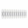 imageBABALAL Press on Nails Medium Coffin Fake Nails Black Gothic Glue ons Cute Heart Anime Charm Design Acrylic Nails 24Pcs Luxury Bling Ballerina Manicure DIY Goth False Nails for Women GirlsBNL13