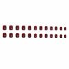 imageBABALAL Fall Press on Nails Medium Square Fake Nails Brown Leaf Glue on Nails Green Glossy Manicure Squoval 24Pcs Acrylic Nails for Women and GirlsBfnq109