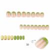 imageBABALAL Square Press on Nails Medium Fake Nails Pink Leopard French Tip Glue on Nails Y2K Artificial Nails 3d Flower Handmade Acrylic Nails with Charm 24Pcs Squoval Full Cover Nails for Women GirlsBNO09