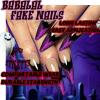 imageBABALAL Short Oval Press on Nails Black Bling Fake Nails Spider Web Glue on 24Pcs Round Goth Stick on Halloween False Nails Press onANHA203