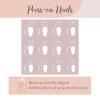 imageBABALAL Press on Nails Long Square Fake Nails Black French Tip Glue ons with Bow Charm Rhinestone Shiny Supplies 24Pcs Manicure Full Cover Acrylic False NailsO051