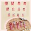imageBABALAL Press on Nails Long Square Fake Nails Black French Tip Glue ons with Bow Charm Rhinestone Shiny Supplies 24Pcs Manicure Full Cover Acrylic False NailsO105