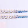 imageBABALAL Curved Press on Nails Extra Long Square Fake Nails Blue Glue on Full Cover Cheetah Leopard Flower 3d Handmade Acrylic Women Reusable Stick on 20PCS Custom DIY with CharmANF00duck