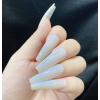 imageBABALAL Extra Long Coffin Press on Nails Long Ballerina False Nails 24Pcs Full Cover Acrylic Fake Nails