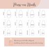 imageBABALAL Polka Dot Press On Nails 24Pcs Reusable Fake Nails  Medium Almond Pink French Tip 3D Bow Charm with Rhinestone 24Pcs Glossy Trendy Acrylic False Nails for Women GirlsANI13