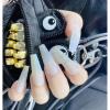 imageBABALAL Extra Long Coffin Press on Nails Long Ballerina False Nails 24Pcs Full Cover Acrylic Fake Nails