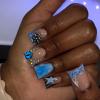 imageBABALAL Long Stiletto Press on Nails Tortoise Fake Nails Zebra Cow Print Y2k Design 24PCS Trendy Glossy Full Cover False Nails with GlueBNV102
