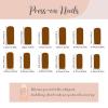 imageBABALAL Long Stiletto Press on Nails Tortoise Fake Nails Zebra Cow Print Y2k Design 24PCS Trendy Glossy Full Cover False Nails with GlueBNV107