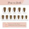 imageBABALAL Red Nails Press on Almond Medium Fake Nails Anime Glue on Strawberry Cute Kitten Pattern Design Acrylic Supplies Art 24Pcs Glossy Full Cover Cartoon Stick on False NailsBNY103