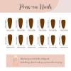 imageBABALAL Long Stiletto Press on Nails White Fake Nail French Tip Glue on Design Supplies Art 24Pcs XL Glossy Acrylic False Nails with CharmBNN02angel