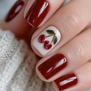 imageBABALAL Press on Nails Short Square Fake Nails Brown Emerald Green Glue ons Tortoise Design Glossy Full Cover False Nails 24Pcsbnw100