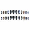 image:imageBABALAL Press on Nails Medium Almond Fake Nails Colorful Anime Glue ons Design Rabbit Sheep Flower Y2k Manicure Supplies Handmade Art 24Pcs Glossy Custom Full Cover Acrylic False Nails for Women GirlsBNX101