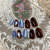 image:imageBABALAL Press on Nails Medium Almond Fake Nails Colorful Anime Glue ons Design Rabbit Sheep Flower Y2k Manicure Supplies Handmade Art 24Pcs Glossy Custom Full Cover Acrylic False Nails for Women GirlsBNX122