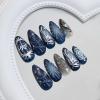 image:imageBABALAL Press on Nails Medium Almond Fake Nails Colorful Anime Glue ons Design Rabbit Sheep Flower Y2k Manicure Supplies Handmade Art 24Pcs Glossy Custom Full Cover Acrylic False Nails for Women GirlsBNX108