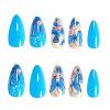 image:imageBABALAL Press on Nails Medium Almond Fake Nails Colorful Anime Glue ons Design Rabbit Sheep Flower Y2k Manicure Supplies Handmade Art 24Pcs Glossy Custom Full Cover Acrylic False Nails for Women GirlsBNX128