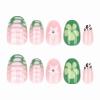 image:imageBABALAL Press on Nails Medium Almond Fake Nails Colorful Anime Glue ons Design Rabbit Sheep Flower Y2k Manicure Supplies Handmade Art 24Pcs Glossy Custom Full Cover Acrylic False Nails for Women GirlsBNX120