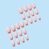 image:imageBABALAL Press on Nails Short Oval Fake Nails Blue Goth Glue ons Star Moon Y2k Design Supplies Art Swirl Galaxy Glossy Round 24Pcs Full Cover Acrylic False Nails for Women GirlsBNI309