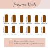 image:imageBABALAL Winter Press on Nails Long Square Fake Nails Black French Tip Glitter Bling Glue on Snowflake Charm Luxury New Year Design 24Pcs Full Cover False Acrylic Nails New YearANRb03tortoise