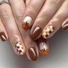 image:imageBABALAL Press on Nails Short Square Fake Nails Red and Gold Glue on Glitter Bling Shiny Supplie Manicure 24Pcs Glossy Full Cover False Nails Christmas Holiday New Year Stick onBNO322