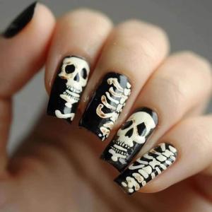 image:imageBABALAL Press on Nails Short Square Fake Nails Red and Gold Glue on Glitter Bling Shiny Supplie Manicure 24Pcs Glossy Full Cover False Nails Christmas Holiday New Year Stick onBNO312