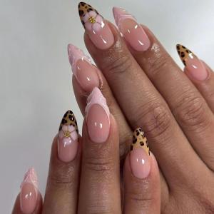 image:imageBABALAL Short Round Press on Nails  Purple Fake Nails Glitter Shiny Design Heart Moon Star Trendy Y2k Glossy Acrylic False Nails with CharmBFNZ022