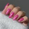 image:imageBABALAL Press on Nails Almond Medium Fake Nails Brown Tortoise French Tip Glue ons Gold Chrome Sun Star Design 3D Handmade 24Pcs Glossy Acrylic False NailsCNB119