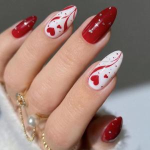 image:imageBABALAL Press on Nails Almond Medium Fake Nails Brown Tortoise French Tip Glue ons Gold Chrome Sun Star Design 3D Handmade 24Pcs Glossy Acrylic False NailsCNB112