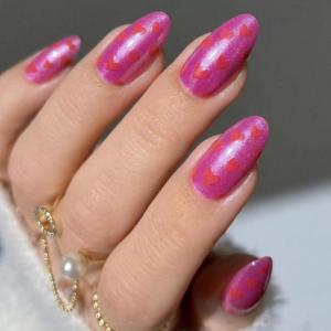 image:imageBABALAL Press on Nails Almond Medium Fake Nails Brown Tortoise French Tip Glue ons Gold Chrome Sun Star Design 3D Handmade 24Pcs Glossy Acrylic False NailsCNB119