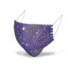 image:imageBABALAL Sparkly Rhinestone Mesh Mask Crystal Masquerade Face Masks Bling Party Nightclub Face Cover for Women and Girls
