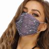 image:imageBABALAL Sparkly Rhinestone Mesh Mask Crystal Masquerade Face Masks Bling Party Nightclub Face Cover for Women and Girls