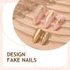 image:imageBABALAL Valentines Press on Nails Medium Almond  Red Glitter Fake Nails Sparkly Glossy Full Cover Acrylic Nails with Heart Branch Designs Reusable Glue on for Women 24PcsBNUA108