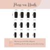 image:imageBABALAL Polka Dot Press on Nails Short Square Fake Nails  Brown Green Blue 3D Design Cat Eye Bling Y2k Anime Plaid Acrylic 24Pcs False NailsFNr12brown
