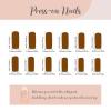 image:imageBABALAL Acrylic Press on Nails Medium Coffin Fake Nails  White French Tip Bow Charm amp Shiny Rhinestone Luxury Design Handmade Manicure 24Pcs Full Cover False NailsBNR112