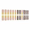 image:imageBABALAL Acrylic Press on Nails Medium Coffin Fake Nails  White French Tip Bow Charm amp Shiny Rhinestone Luxury Design Handmade Manicure 24Pcs Full Cover False NailsBNR101