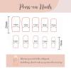 image:imageBABALAL Long Coffin Press on Nails  Gold Chrome Fake Nails 3d Design Cat Eye Bling Shiny French Tip Luxury Acrylic False Nails 24Pcs CustombbfnH021