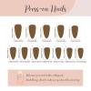 image:imageBABALAL Anime Press On Nails Medium Almond Fake Nails Yellow Red Summer Design Apple Flower Cartoon 24Pcs Glossy Acrylic False NailsBNSA106