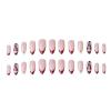 image:imageBABALAL Anime Press On Nails Medium Almond Fake Nails Yellow Red Summer Design Apple Flower Cartoon 24Pcs Glossy Acrylic False NailsBNSA114