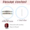 image:imageBABALAL Medium Almond Press on Nails  Green Spring Fake Nails Cat Eye Bling Design with Flower Trendy Full Cover Acrylic False Nails for Women Girls 24PcsANI03cat