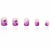 image:imageBABALAL Press on Nails Short Oval  Yellow Fake Nails Flower amp Sparkly Glitter Bling Swirl Design Summer Spring Full Cover Acrylic False Nails for Women GirlsBNO321