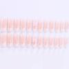 image:imageBABALAL Press on Nails Long Square Fake nails Brown Red Tortoise Fall Glue ons French Tip 3D Flower Handmade Supplies 24Pcs Ombre Full Cover Mancire False Nails for Women GirlsFNY18french