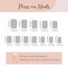 image:imageBABALAL Snowflake Press on Nails Short Square Fake Nails Blue Gradient Glue on Glitter Bling Design Winter New Year Christmas Acrylic 24Pcs Full Cover False Nails for Women Girls kidsBNxmas04