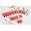image:imageBABALAL Long Press on Nails Coffin Fake Nails Matte False Nails Ombre Nails Pink Fake Nails Ballerina Nails for Women and Girls