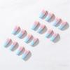 image:imageBABALAL Press On Nails Long Coffin Fake Nails Nude With Gold Glitter amp Marble Design Glossy Full Cover Glue On Nails For Women And Girls 24PcsCNC10201